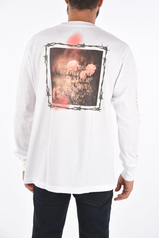 printed crew-neck t-shirt