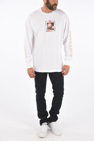 printed crew-neck t-shirt