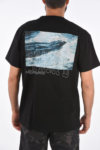 printed crew-neck t-shirt