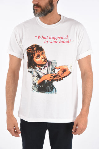 printed crew-neck t-shirt