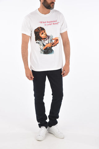 printed crew-neck t-shirt
