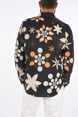 printed silk HITA KALEYDO HABOTAY shirt