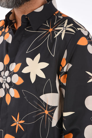 printed silk HITA KALEYDO HABOTAY shirt