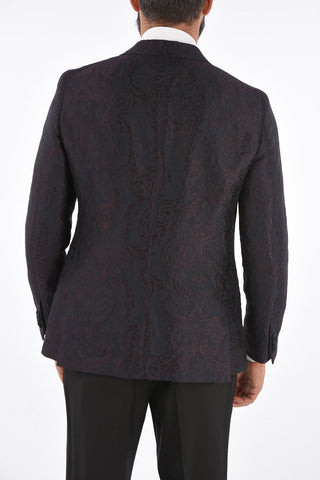 CC COLLECTION side vents peak lapel 2-button CERIM. REWARD blazer drop 7R