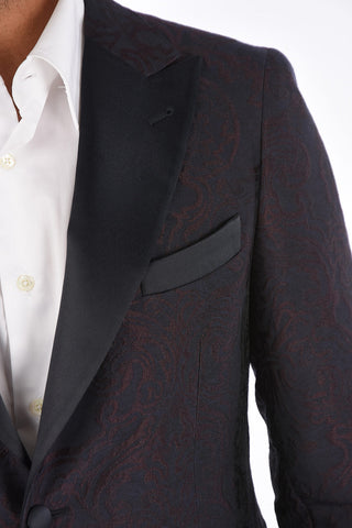 CC COLLECTION side vents peak lapel 2-button CERIM. REWARD blazer drop 7R