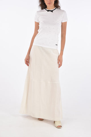 pearl embellished t-shirt