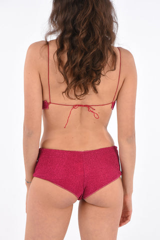 Lurex V Neck Bikini