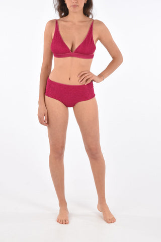 Lurex V Neck Bikini