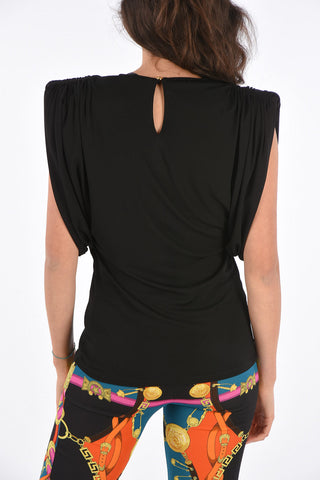 drop shoulder sleeve top