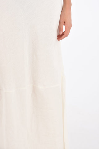 Peplo Hem Midi Skirt
