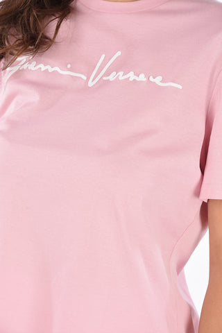 Embroidered crew-neck t-shirt