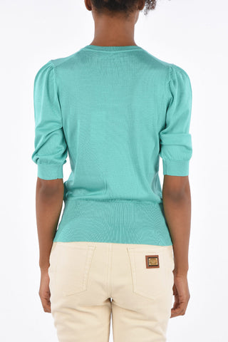 Silk 3/4 Sleeve Sweater