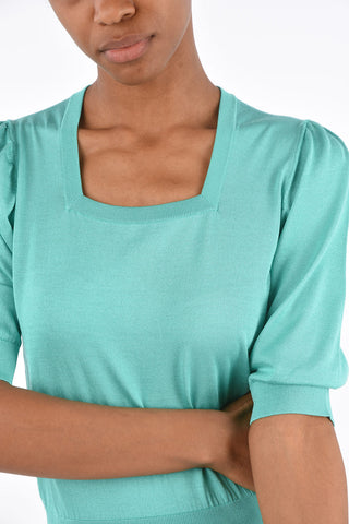 Silk 3/4 Sleeve Sweater