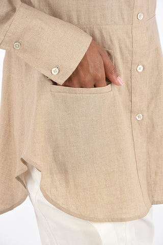 Patch Pocket SIERRA Peplum Shirt