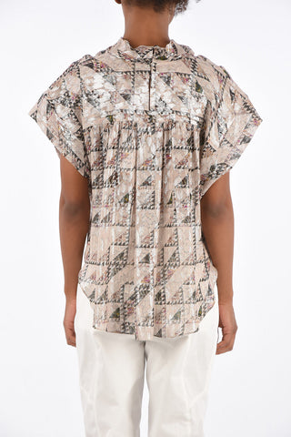 Silk IMANY Blouse with Lurex Details