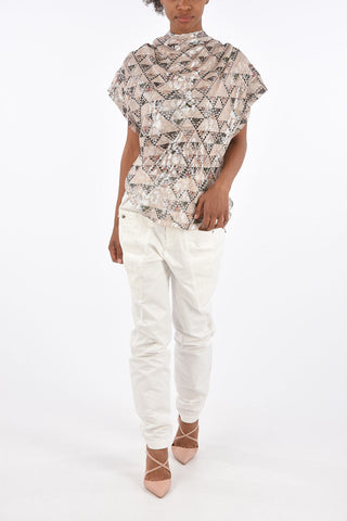 Silk IMANY Blouse with Lurex Details