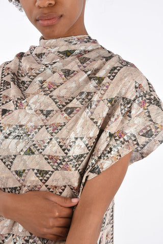 Silk IMANY Blouse with Lurex Details
