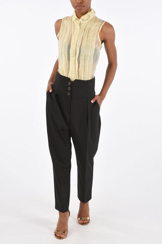 Pantaloni Tuxedo VERIFICARE con Gessatura in Lurex