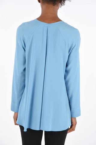 Blusa Asimmetrica COOPER con Collo a V
