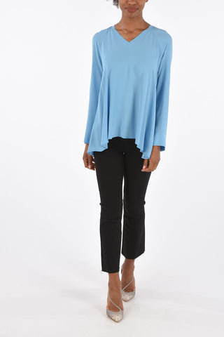 Blusa Asimmetrica COOPER con Collo a V