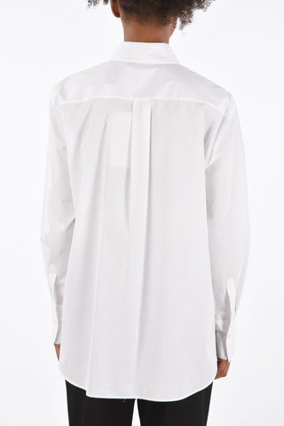 WE ARE THE WEATEHER Embroidered Spread Collar Shirt