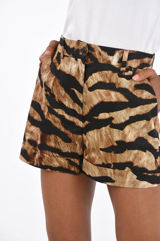 Animal Printed 2 Pocket Hot Pants
