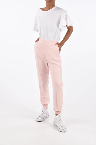 Joggers a 2 Tasche con Elastico in Vita