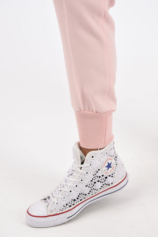 Joggers a 2 Tasche con Elastico in Vita