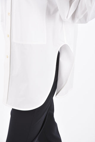 Removable Collar Oversized Shirt