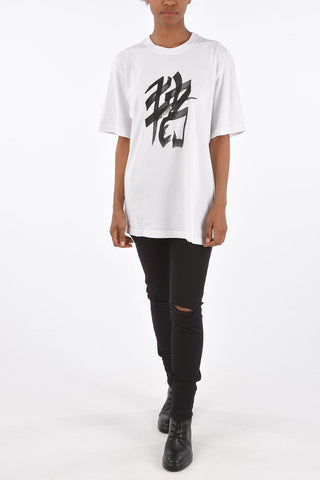 printed crew-neck t-shirt