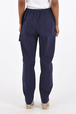 Pantaloni Relaxed Fit in Lino e Cotone
