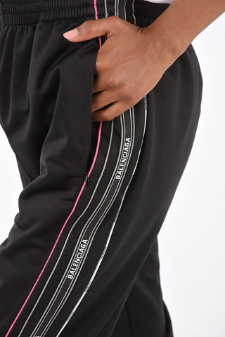 Logoed Drawstring Joggers