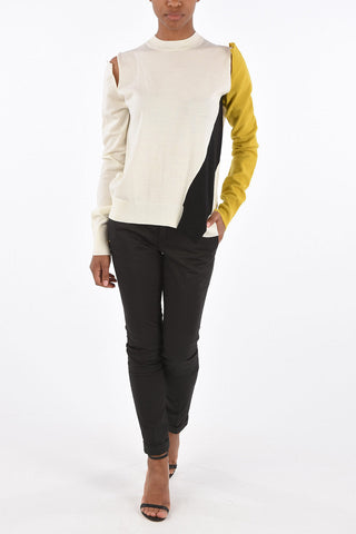 Unstructured Crew-Neck Sweater
