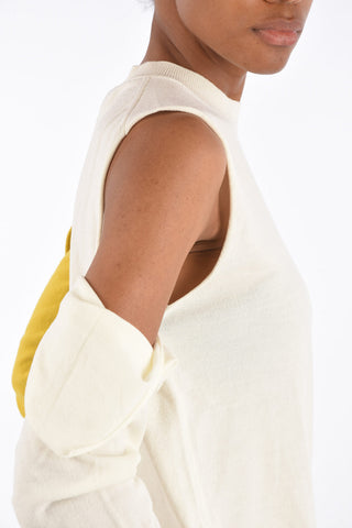 Unstructured Crew-Neck Sweater