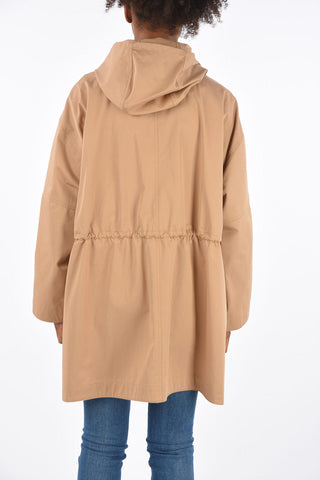Drawstring Unlined Trench