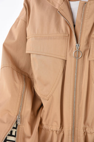 Drawstring Unlined Trench