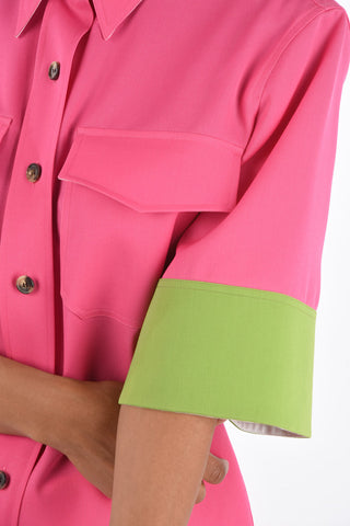 205W39NYC Box Fit Short Sleeve Shirt