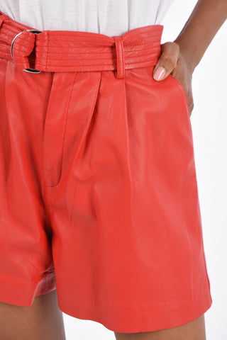 Shorts a Doppia Pince MACIOCK in Nappa