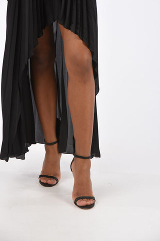 Asymmetrical Accordion Skirt