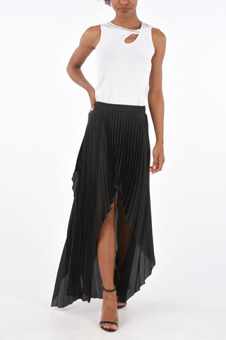Asymmetrical Accordion Skirt