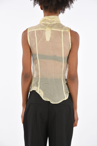 Ruched Pleated Shirt