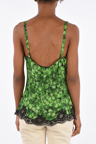 Lace Trimming Tank Top 