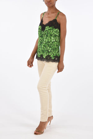 Lace Trimming Tank Top 
