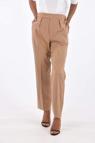 Jetted Pocket GALLIA Single Pleated Pants