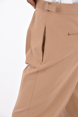 Jetted Pocket GALLIA Single Pleated Pants