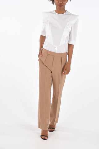 Jetted Pocket GALLIA Single Pleated Pants