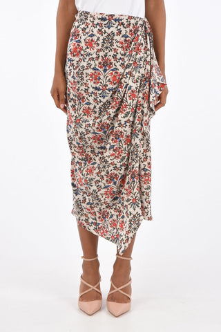 Draped JUPE FABIANA Tulip Skirt