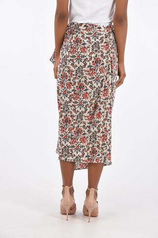 Draped JUPE FABIANA Tulip Skirt