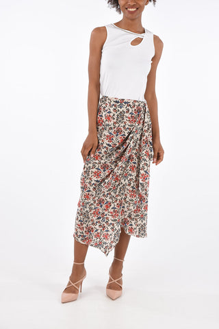 Draped JUPE FABIANA Tulip Skirt