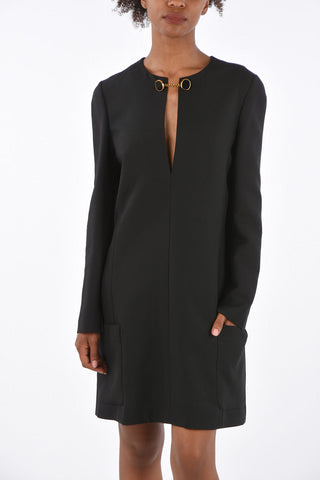 Patch Pocket A-Line Dress